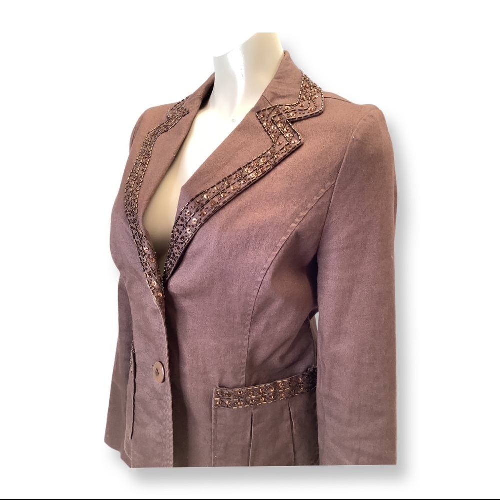 Y2k Lulmari Sequence Two Button Jacket With Butto… - image 2